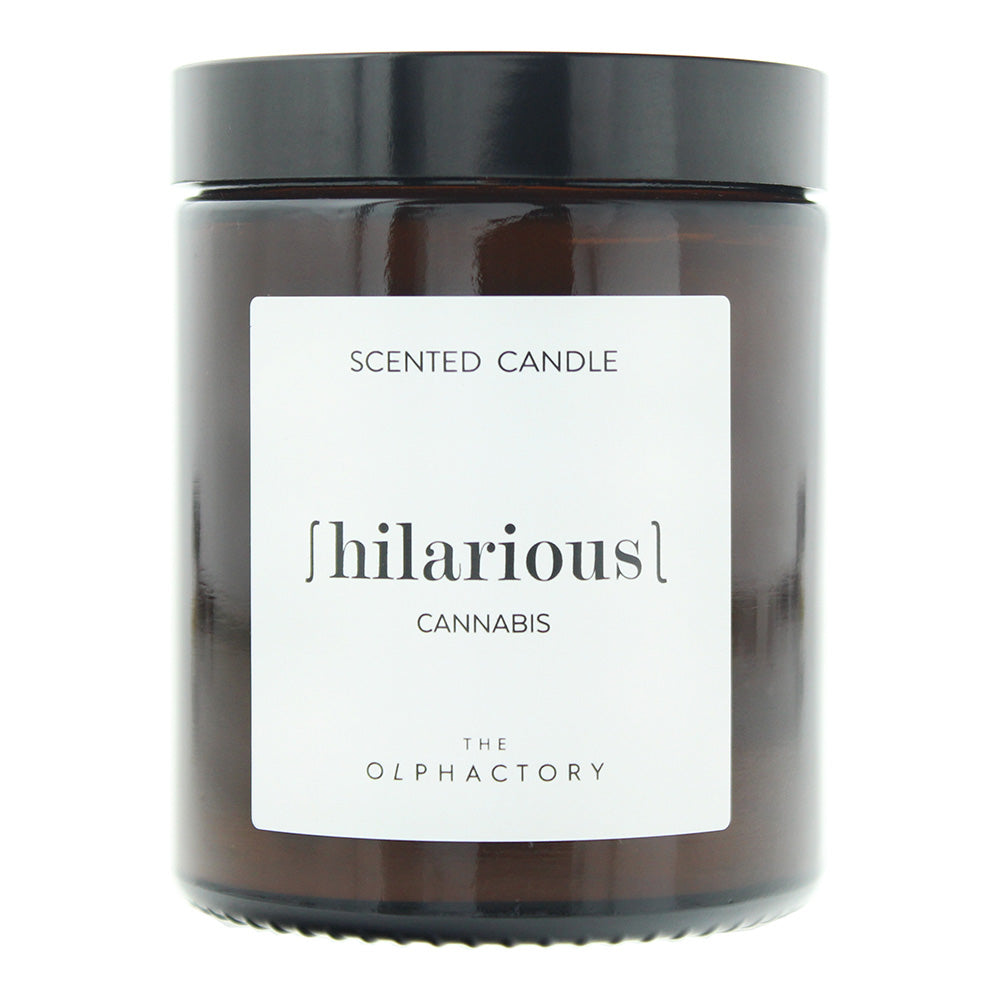 The Olphactory Hilarious Cannabis Scented Candle 135g - Glow Empire
