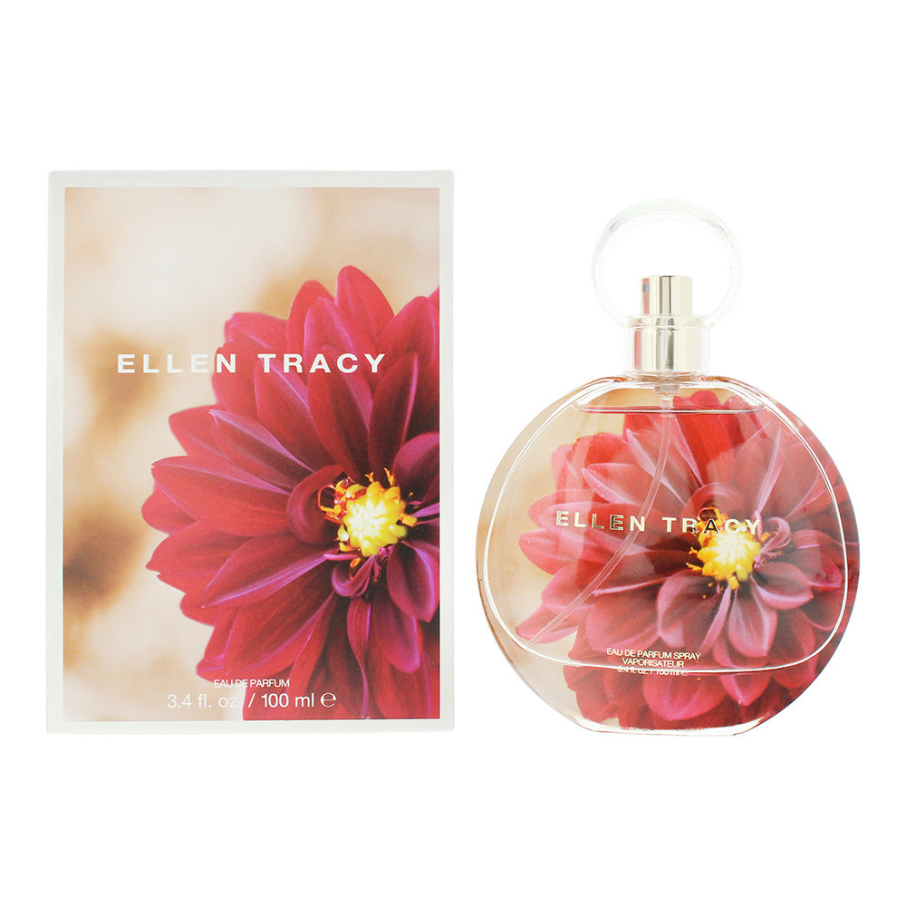 Ellen Tracy Dream Florals Red Dahlia Eau De Parfum 100ml - Glow Empire