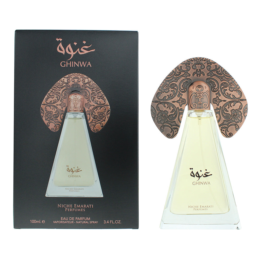 Lattafa Niche Emarati Ghinwa Eau de Parfum 100ml Spray - Glow Empire