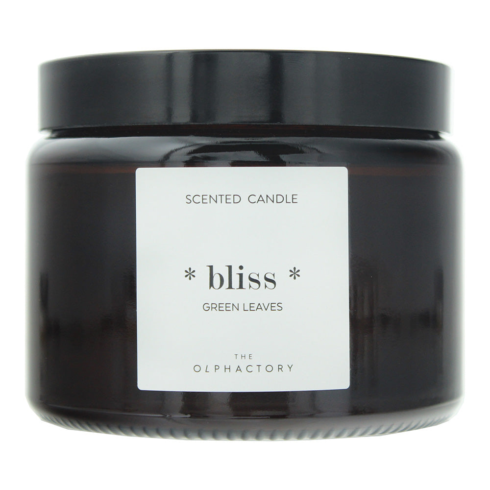 The Olphactory Bliss Green Leaves Scented Candle 360g - Glow Empire
