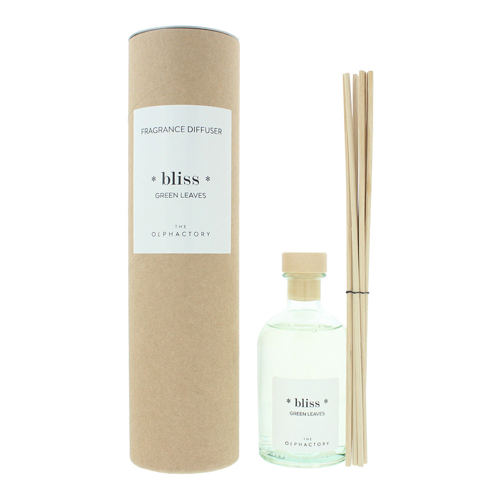The Olphactory Bliss Green Leaves Reed Diffuser 250ml - Glow Empire