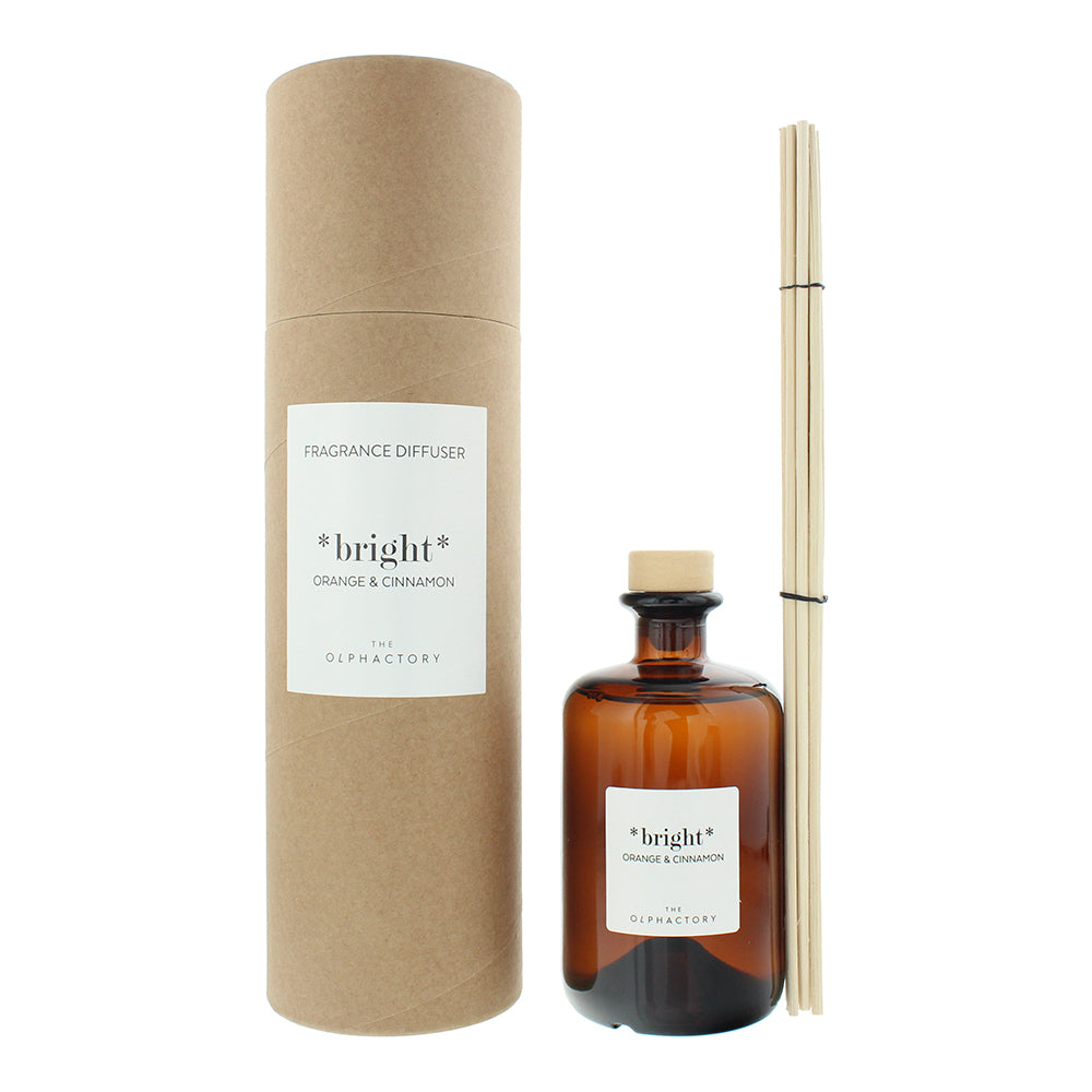 The Olphactory Bright Orange Cinnamon Diffuser 500ml - Glow Empire