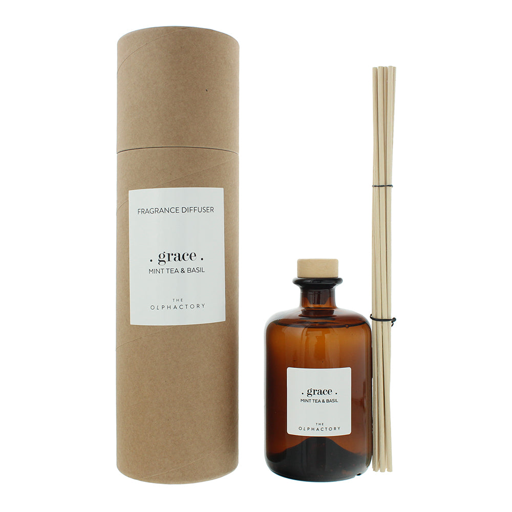 The Olphactory Grace Mint Tea Basil Diffuser 500ml - Glow Empire