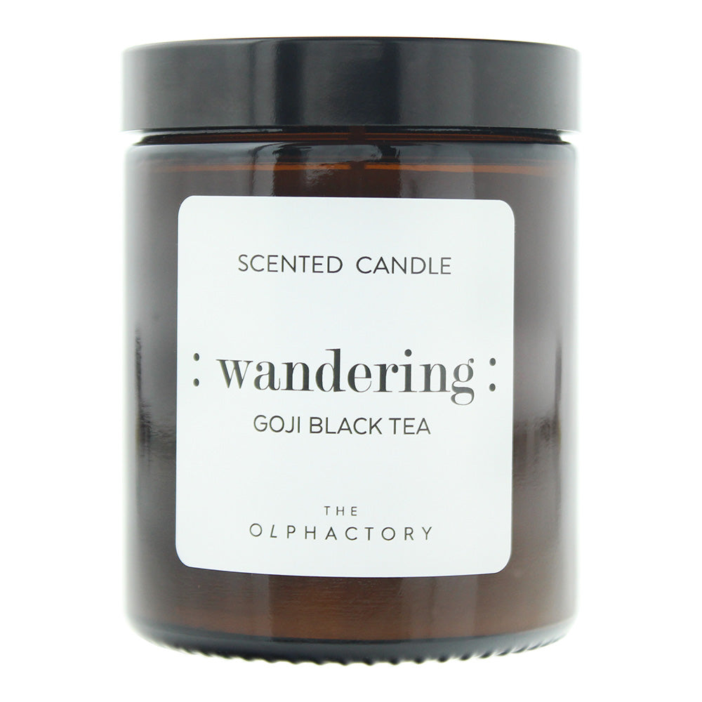 The Olphactory Wandering Goji Black Tea Scented Candle 135g - Glow Empire