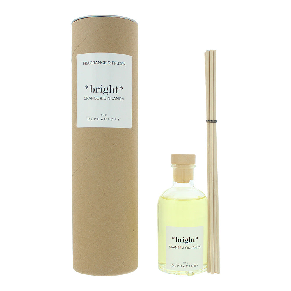 The Olphactory Bright Orange Cinnamon Reed Diffuser 100ml - Glow Empire