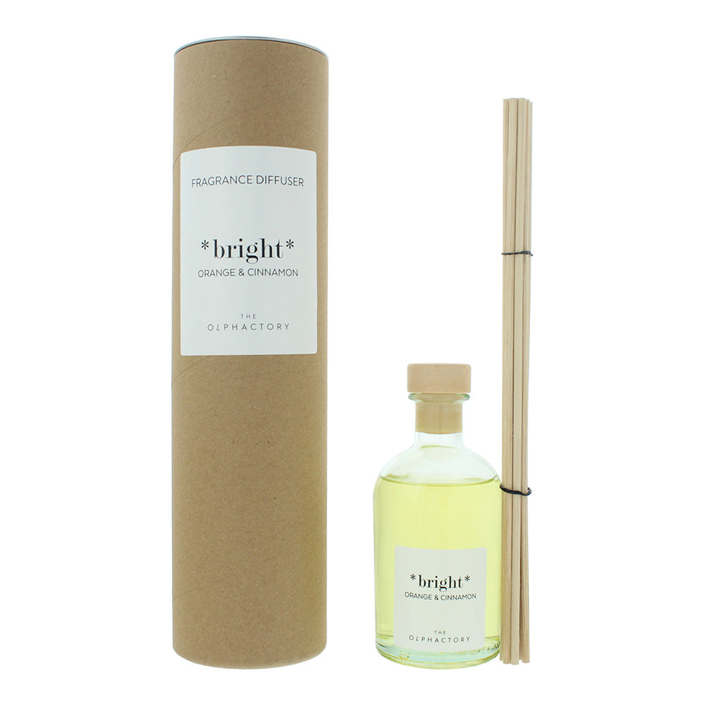 The Olphactory Bright Orange Cinnamon Reed Diffuser 250ml - Glow Empire