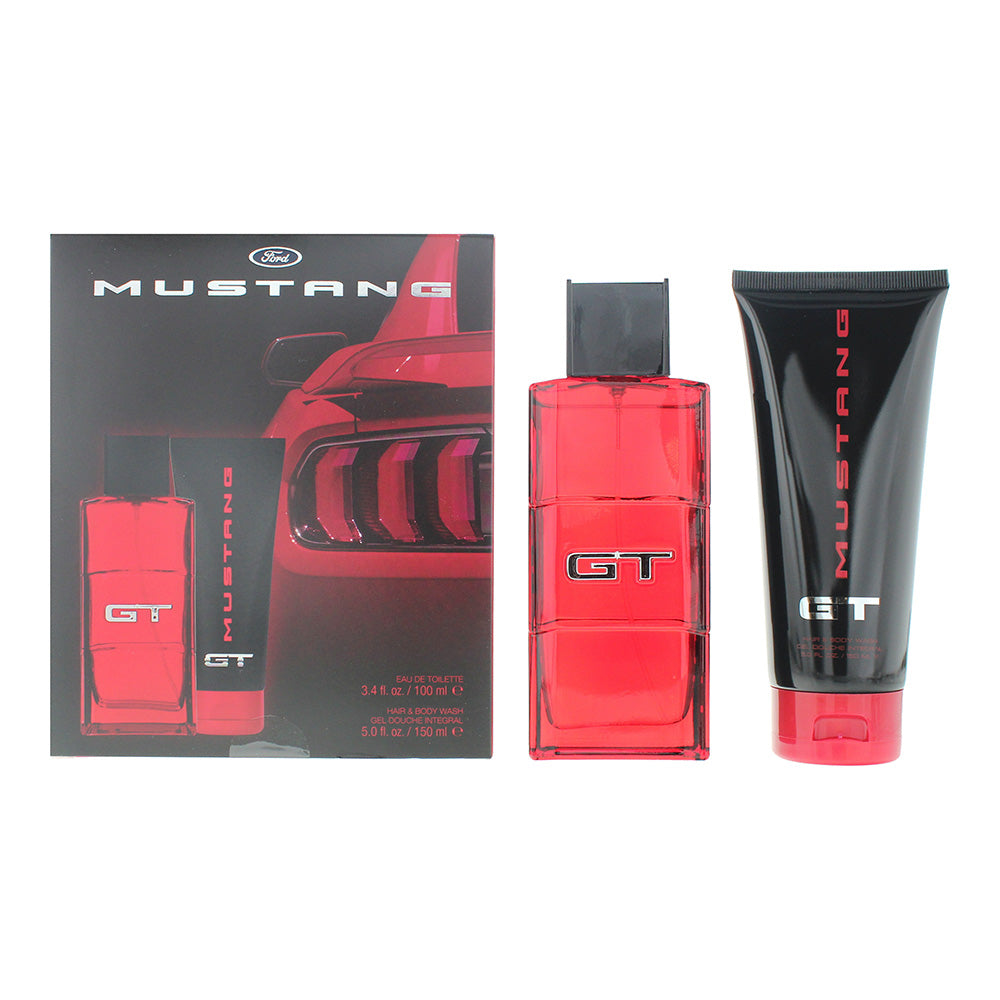 Mustang GT Gift Set 100ml EDT + 150ml Hair & Body Wash - Glow Empire