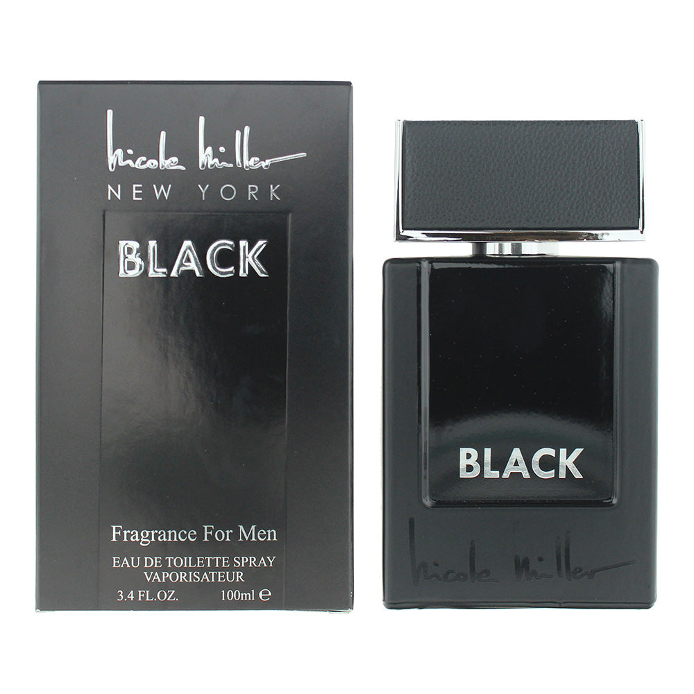 Nicole Miller Black Eau de Toilette 100ml Spray - Glow Empire