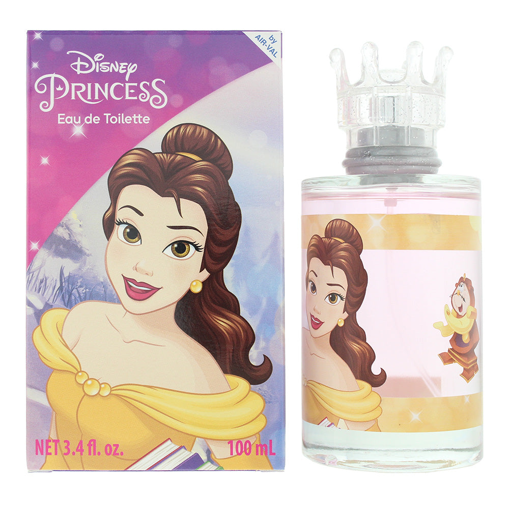 Air-Val Disney Princess Belle Eau de Toilette 100ml Spray - Glow Empire
