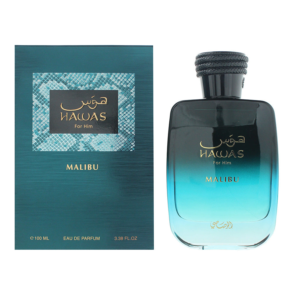 Rasasi Hawas Malibu Eau de Parfum 100ml Spray - Glow Empire