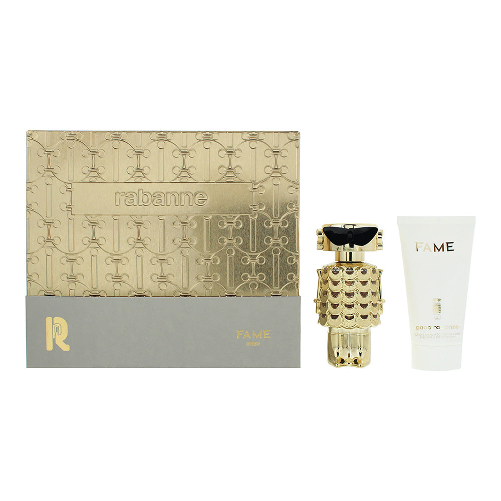 Paco Rabanne Fame Intense Gift Set 50ml EDP + 75ml Body Lotion - Glow Empire