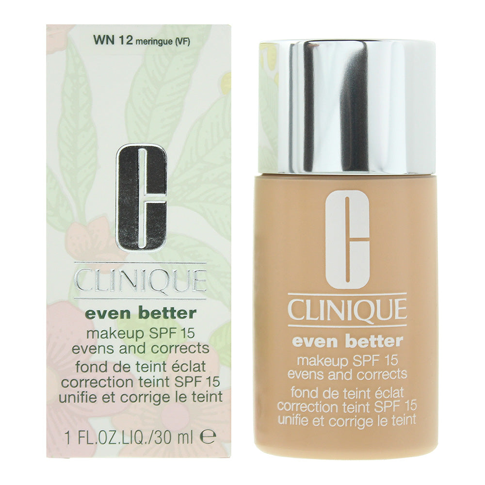 Clinique Even Better Makeup Foundation SPF15 30ml - WN12 Meringue - Glow Empire