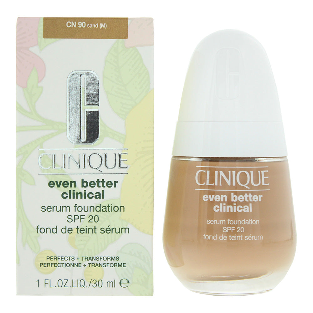 Clinique Even Better Clinical Serum Foundation SPF20 30ml - CN90 Sand - Glow Empire