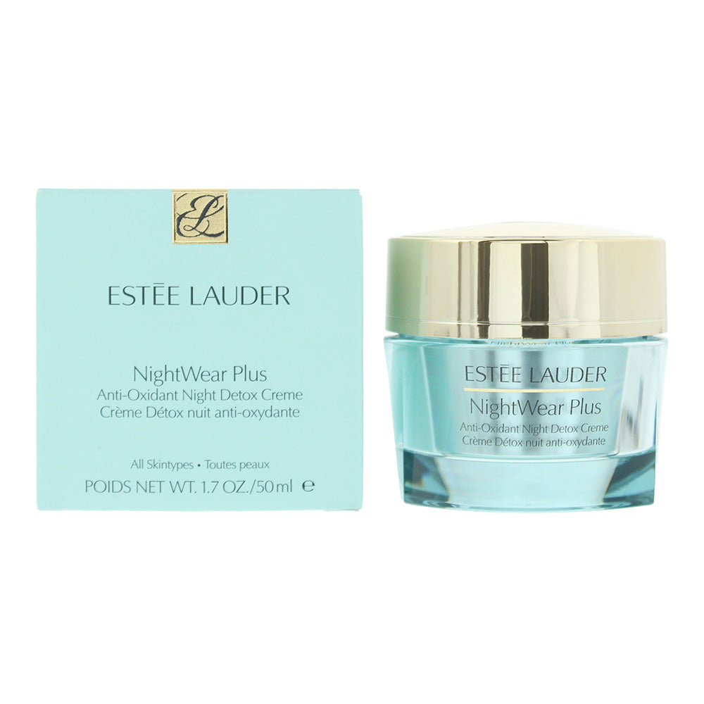 Estee Lauder Nightwear Plus Anti-Oxidan Night Detox Cream 50ml - Glow Empire
