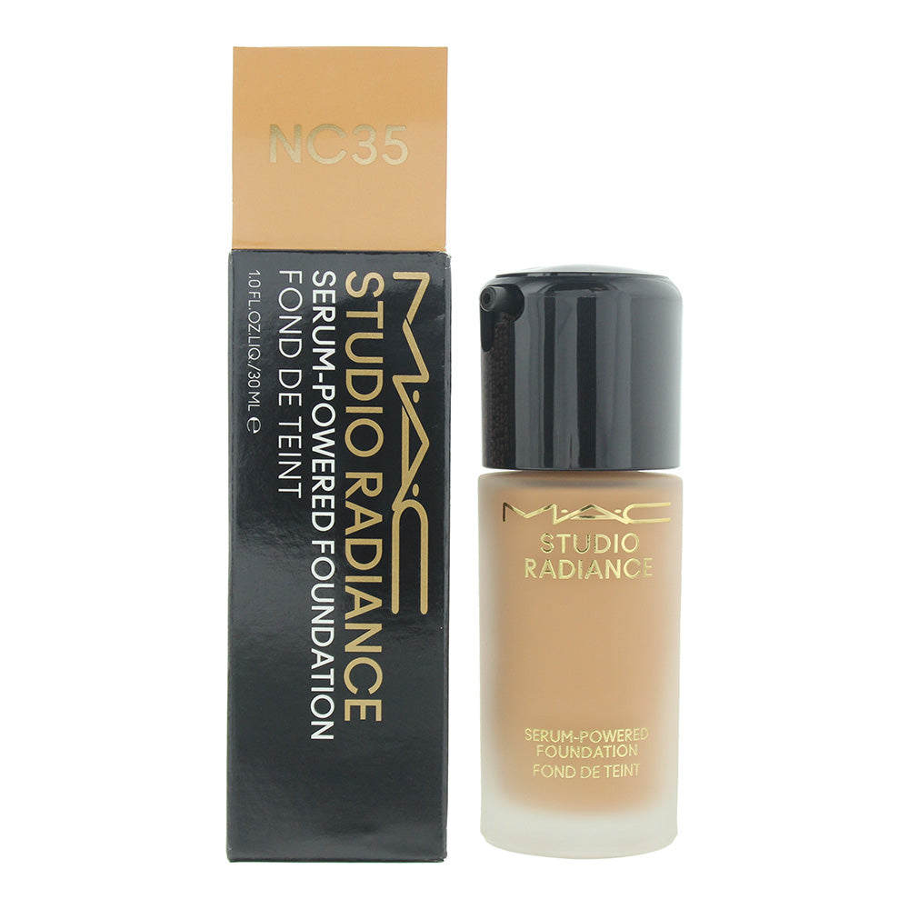 MAC Studio Radiance Serum-Powered Foundation 30ml - NC35 - Glow Empire