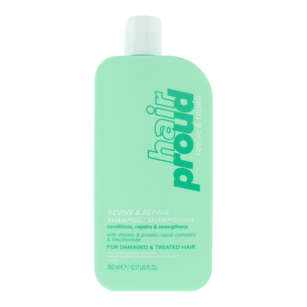 Hair Proud Revive & Repair Shampoo 360ml  - Glow Empire