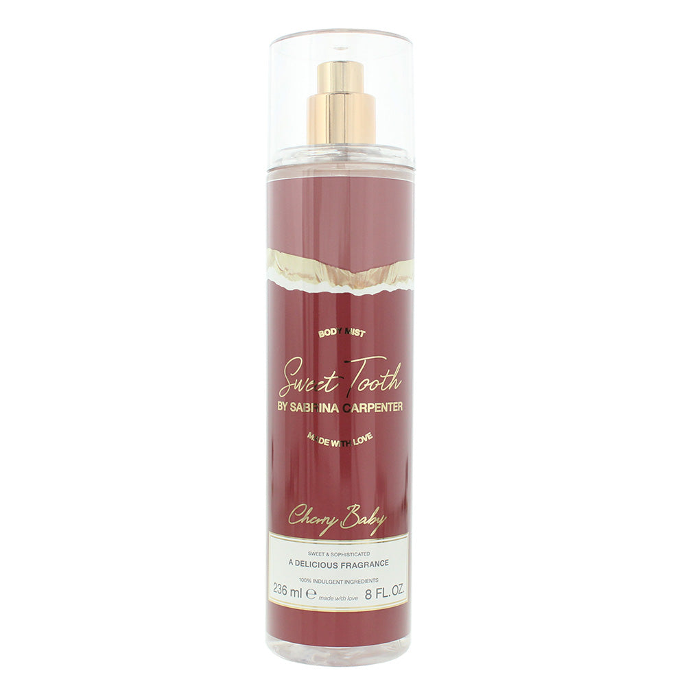 Sabrina Carpenter Sweet Tooth Cherry Baby Body Mist 236ml - Glow Empire