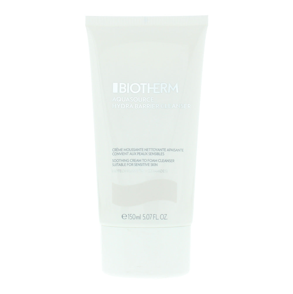 Biotherm Aquasource Hydra Barrier Cleanser 150ml - Glow Empire