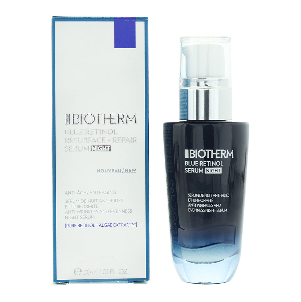Biotherm Blue Therapy Blue Retinol Night Serum 30ml - Glow Empire