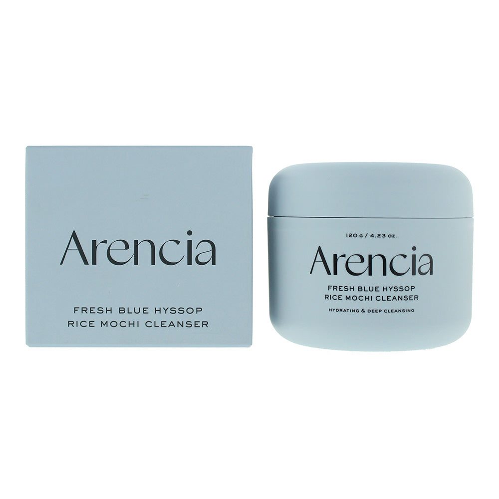 Arencia Fresh Blue Hyssop Rice Mochi Cleanser 120g - Glow Empire