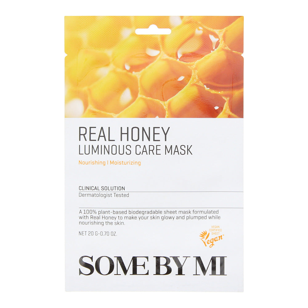 Some By Mi Real Honey Luminous Care Mask 20g - Glow Empire