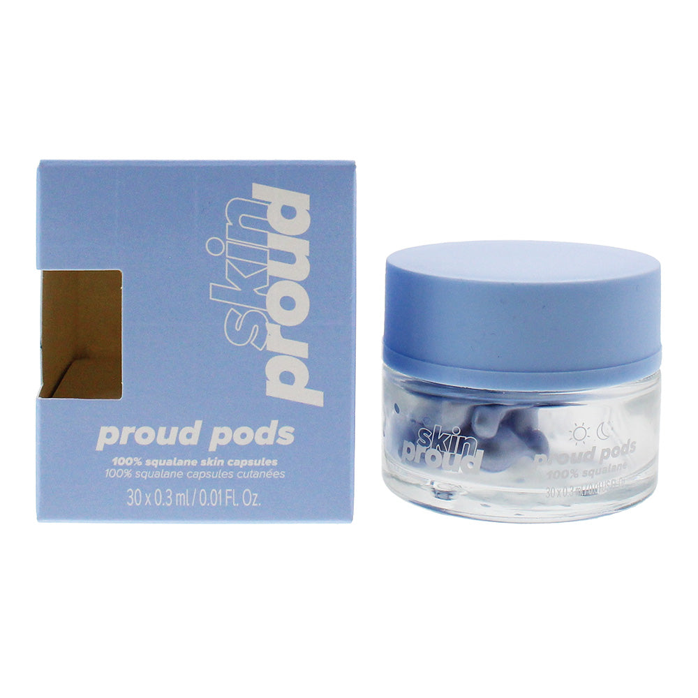 Skin Proud Proud Pods 100% Squalane Skin Capsules 30 x 0.3ml  - Glow Empire