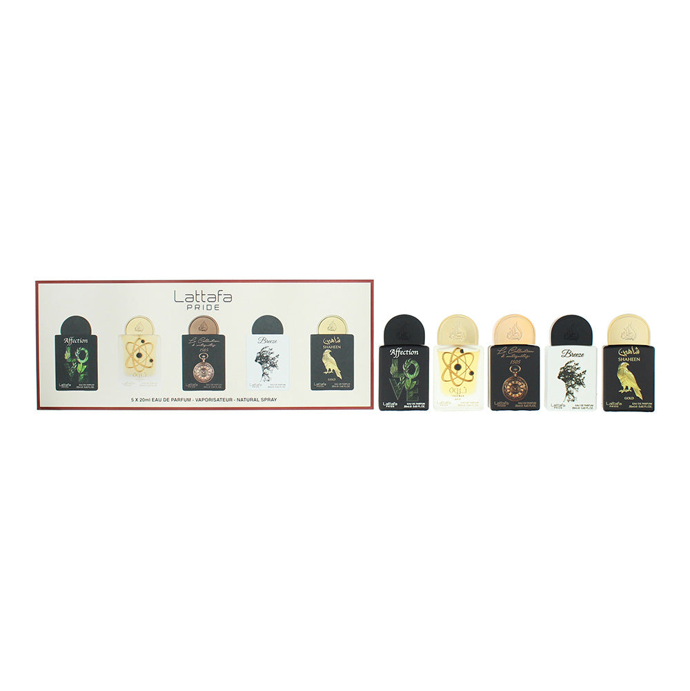 Lattafa Pride Gift Set Collection No.1 - 5 x 20ml - Glow Empire