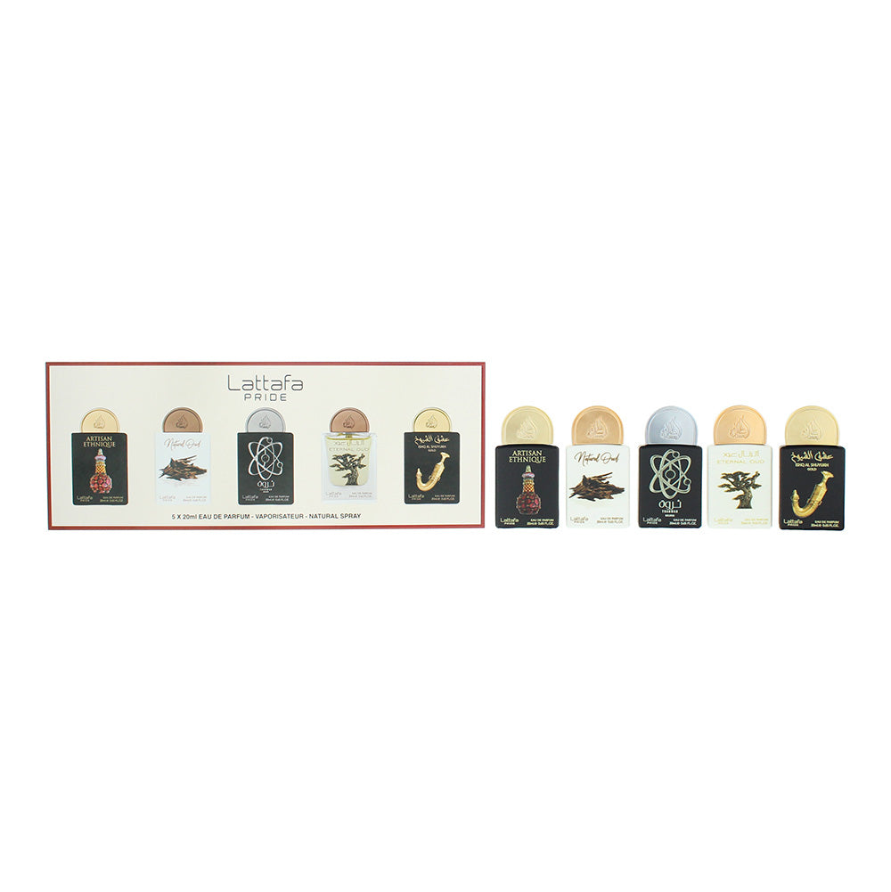 Lattafa Pride Gift Set Collection No.2 - 5 x 20ml - Glow Empire
