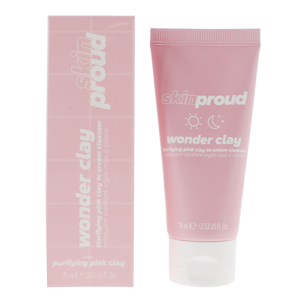 Skin Proud Wonder Clay Cream Cleanser 75ml  - Glow Empire