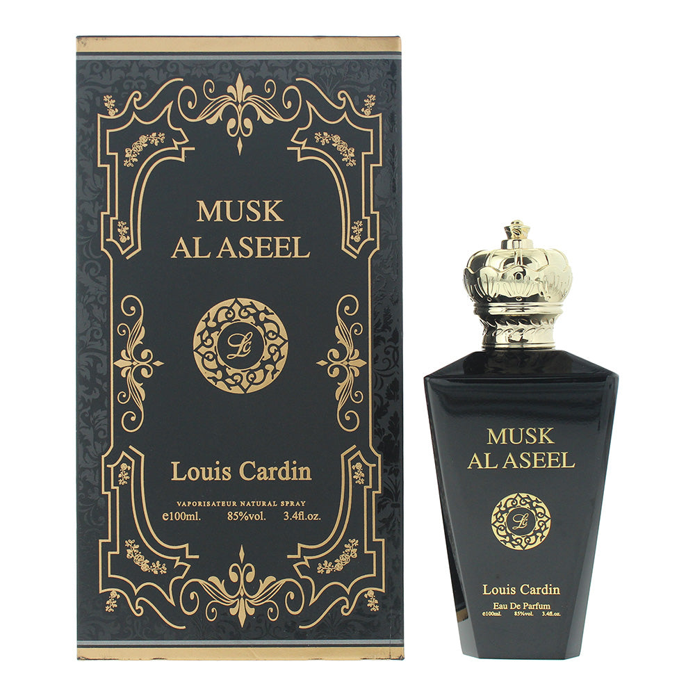 Louis Cardin Musk Al Aseel Eau de Parfum 100ml Spray - Glow Empire