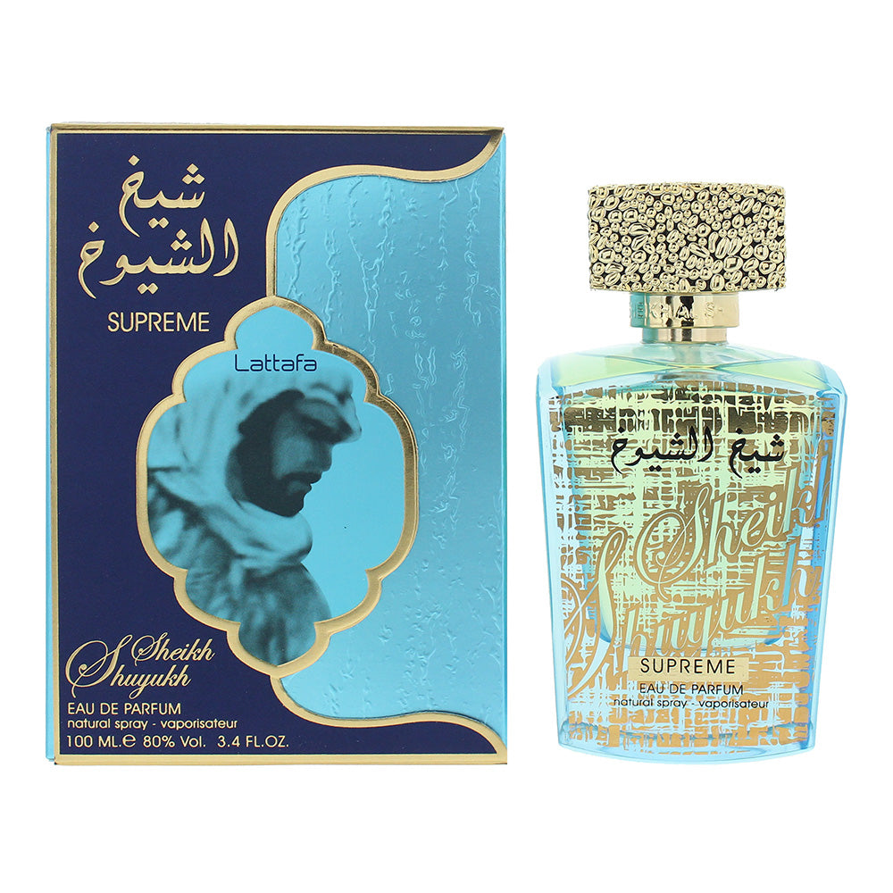 Lattafa Sheikh Al Shuyukh Supreme Eau de Parfum 100ml Spray - Glow Empire