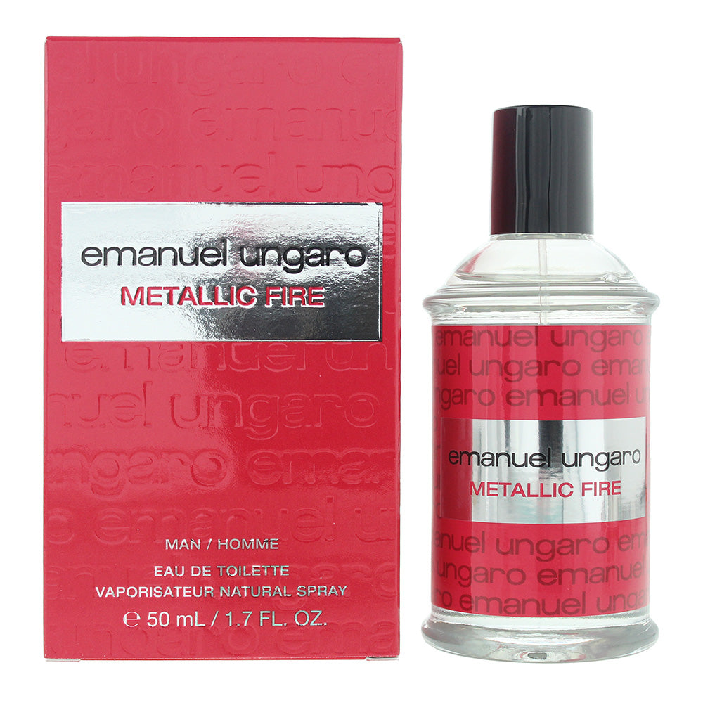 Emanuel Ungaro Metallic Fire Men Eau de Toilette 50ml - Glow Empire