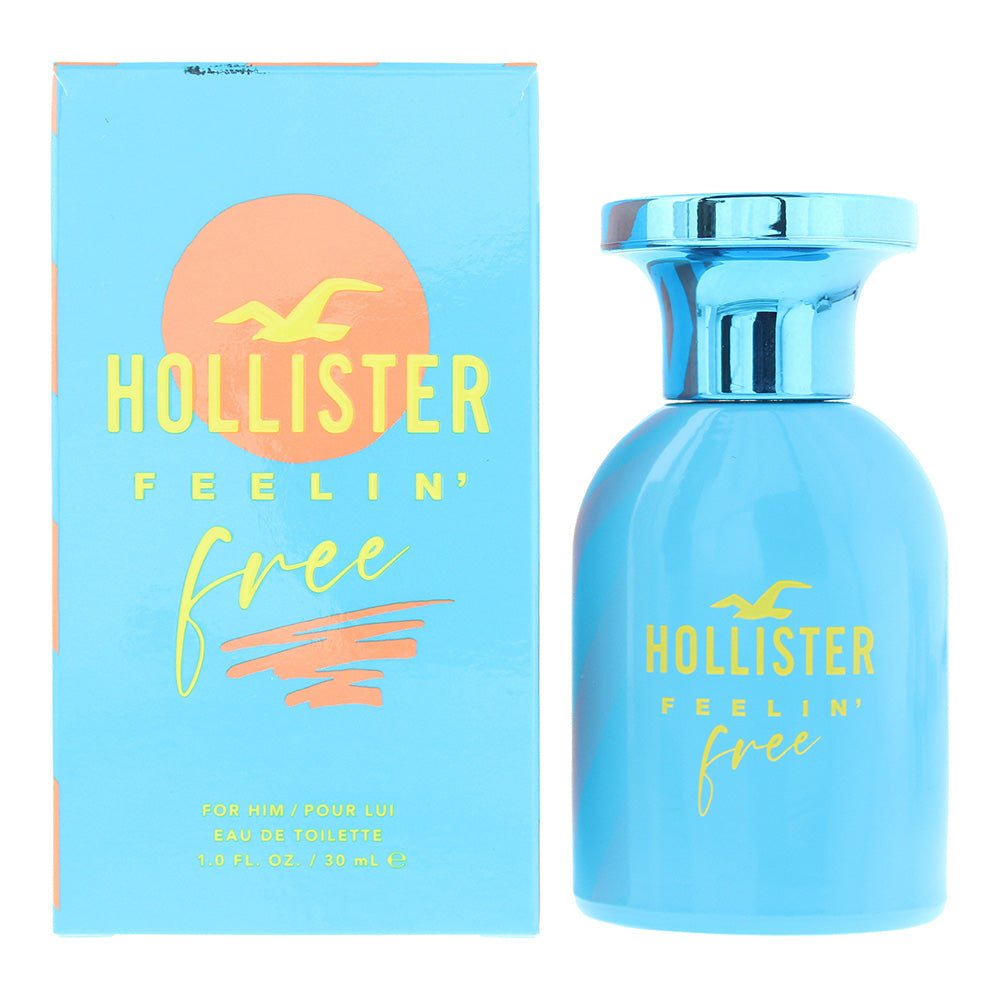 Hollister Feelin' Free for Him Eau de Toilette 30ml Spray - Glow Empire