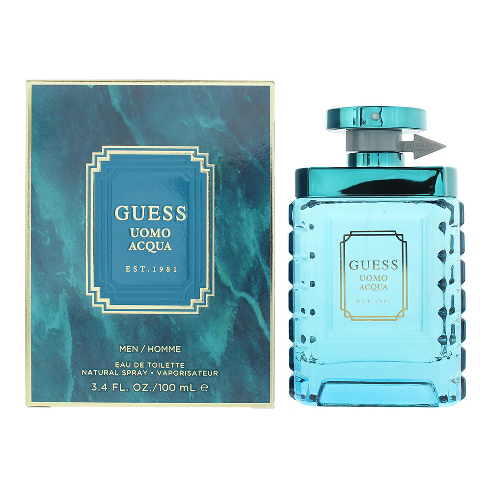 Guess Uomo Acqua Eau de Toilette 100ml Spray - Glow Empire