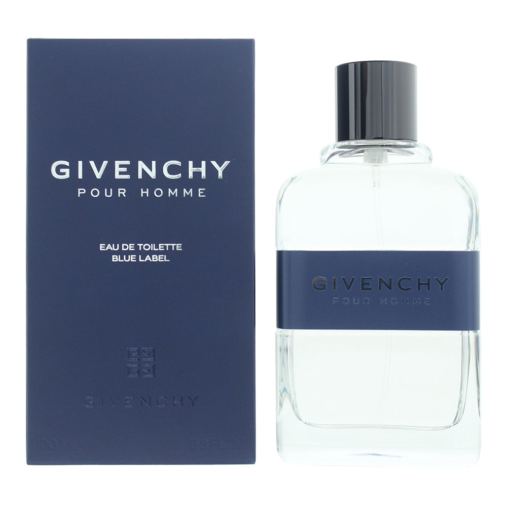 Givenchy Pour Homme Blue Label Eau de Toilette 100ml Spray - Glow Empire