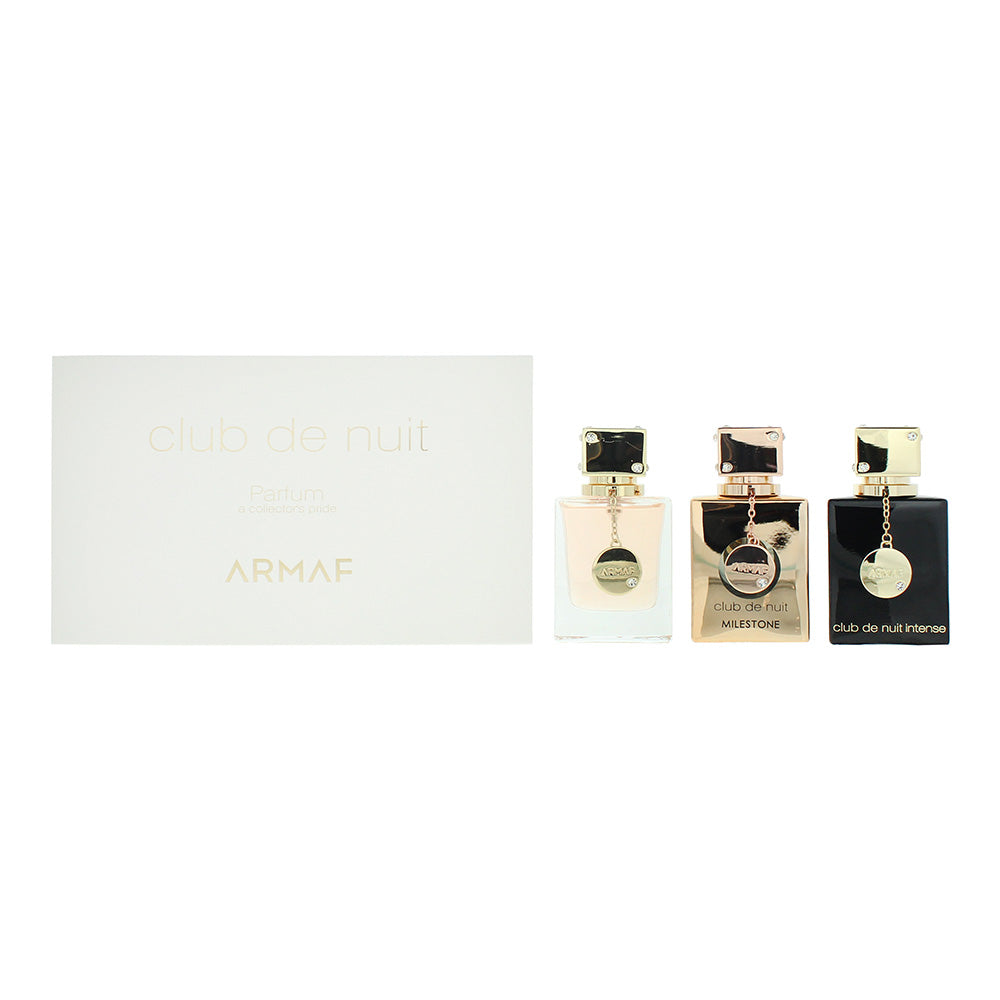 Armaf Club de Nuit A Collectors Pride for Women Gift Set 30ml Club de Nuit + 30ml Club de Nuit Intense EDP + 30ml Club de Nuit Milestone EDP - Glow Empire