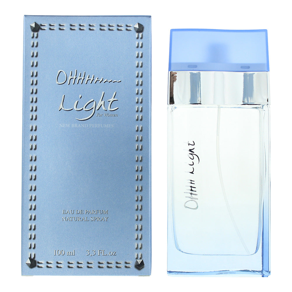 New Brand Ohhh Light Eau de Parfum 100ml Spray - Glow Empire