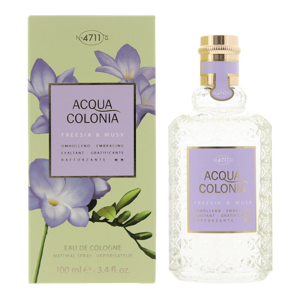 Mäurer & Wirtz 4711 Acqua Colonia Freesia & Musk Eau de Cologne 100ml Spray - Glow Empire