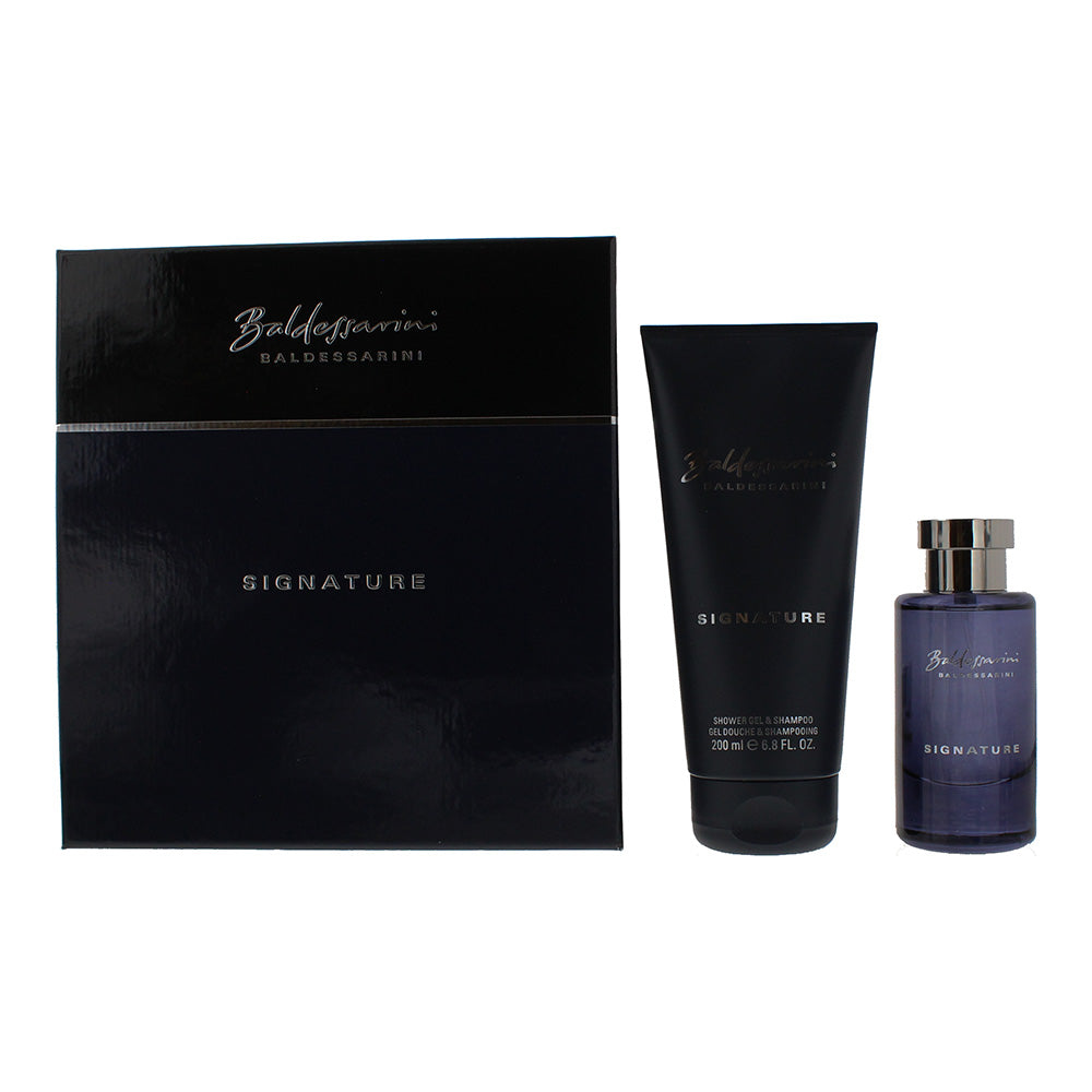 Baldessarini Signature Gift Set 50ml EDT + 200ml Shower Gel - Glow Empire