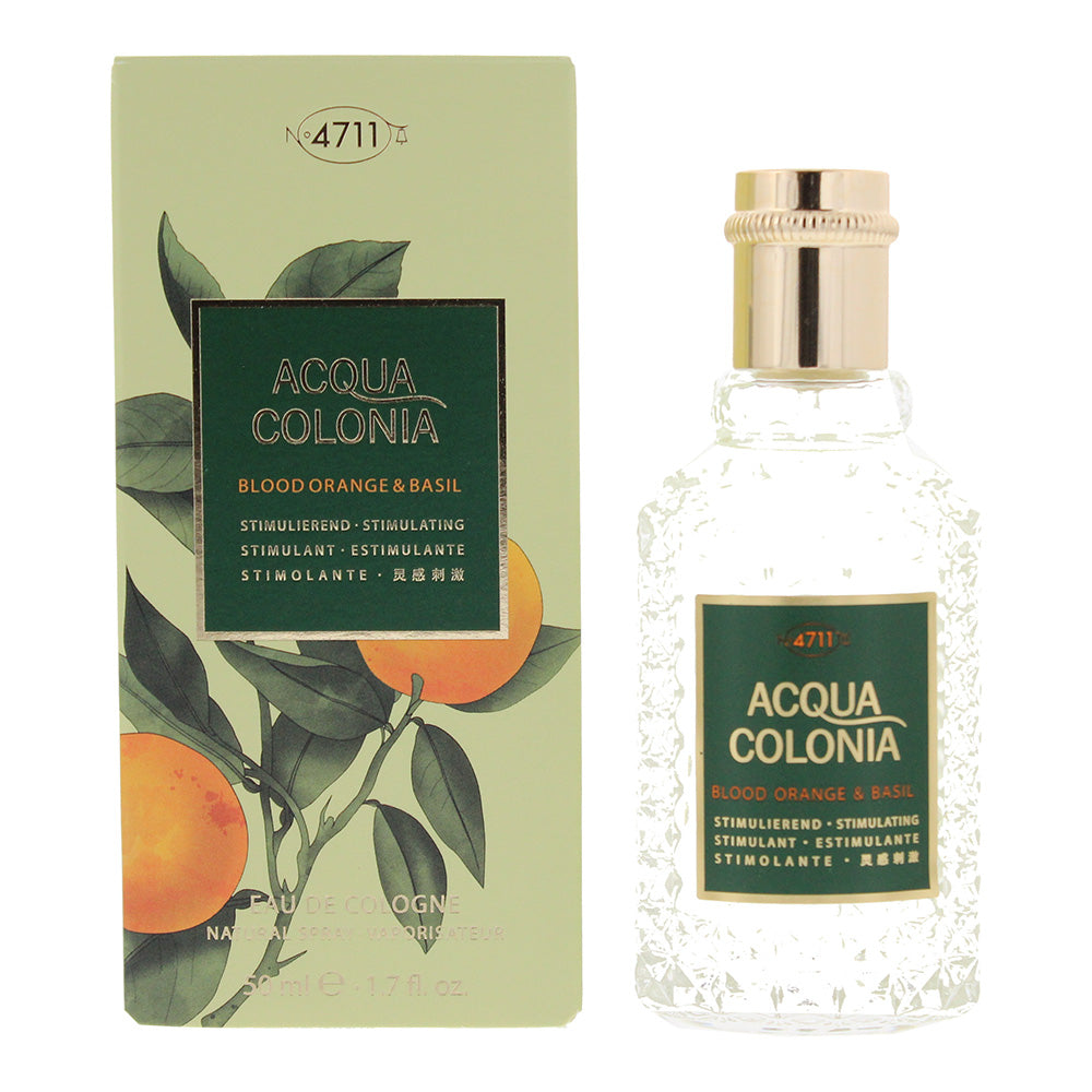 Mäurer & Wirtz 4711 Acqua Colonia Blood Orange & Basil Eau de Cologne 50ml Spray - Glow Empire