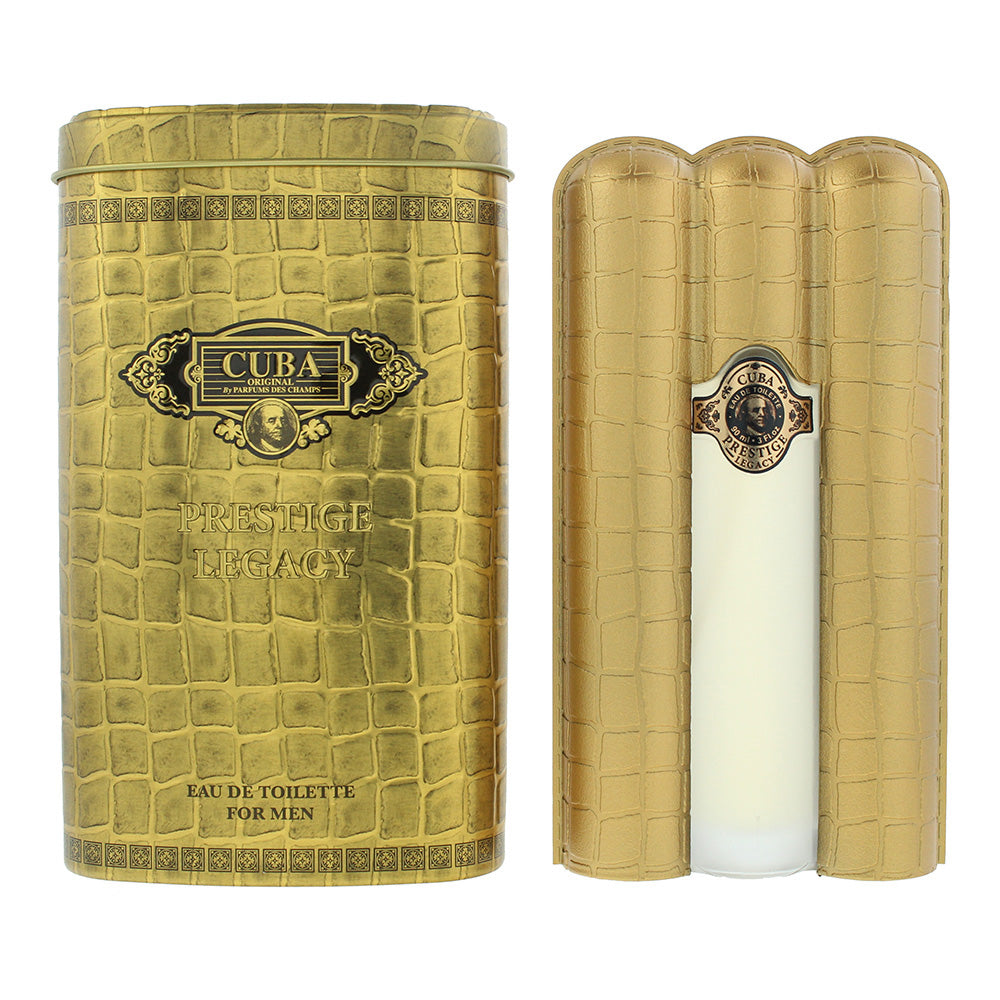 Cuba Prestige Legacy Eau de Toilette 90ml Spray - Glow Empire