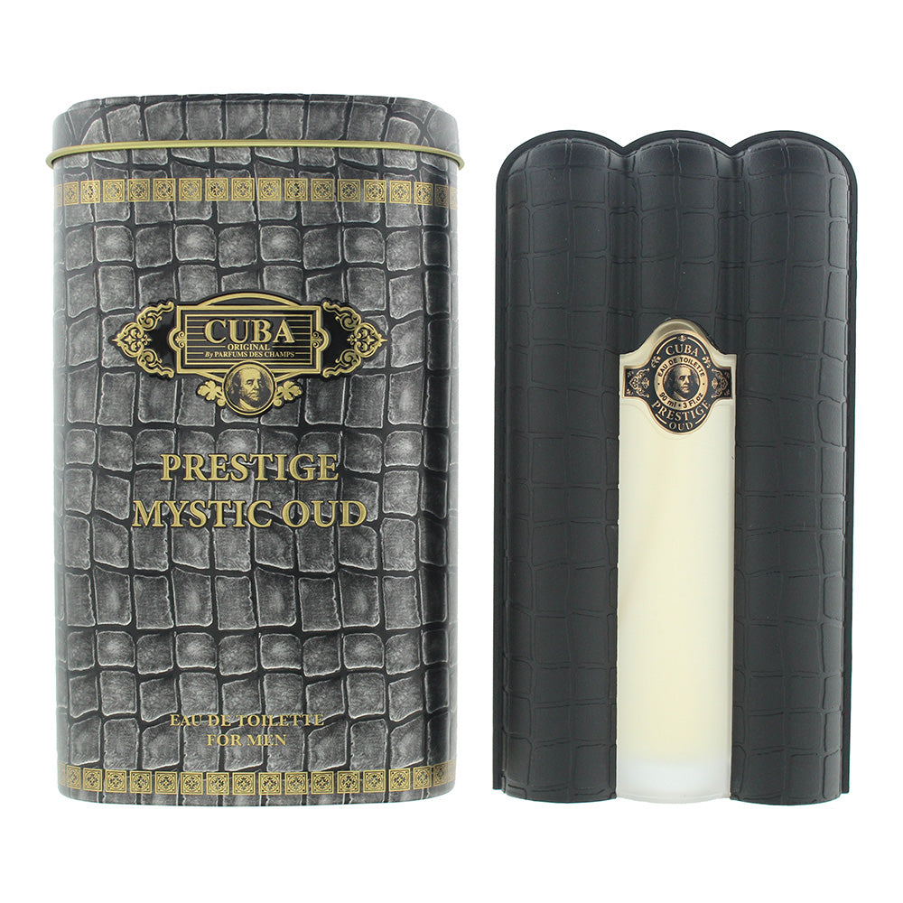 Cuba Prestige Mystic Oud For Men Eau de Toilette 90ml Spray - Glow Empire