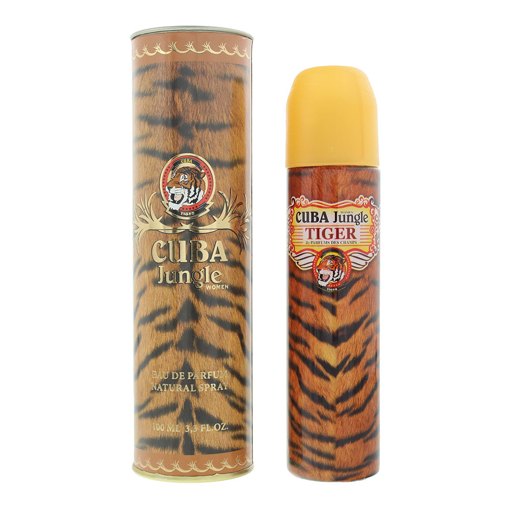 Cuba Jungle Tiger Eau de Parfum 100ml Spray - Glow Empire