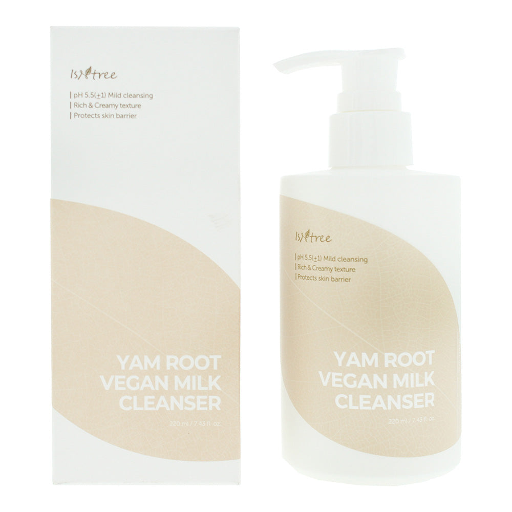 Isntree Yam Root Vegan Milk Cleanser 220ml - Glow Empire