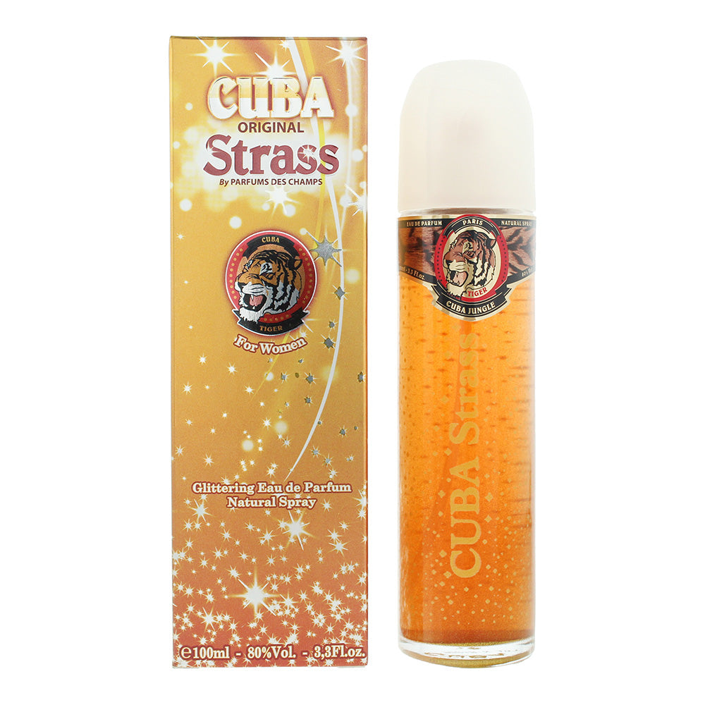 Cuba Strass Tiger Eau de Parfum 100ml Spray - Glow Empire
