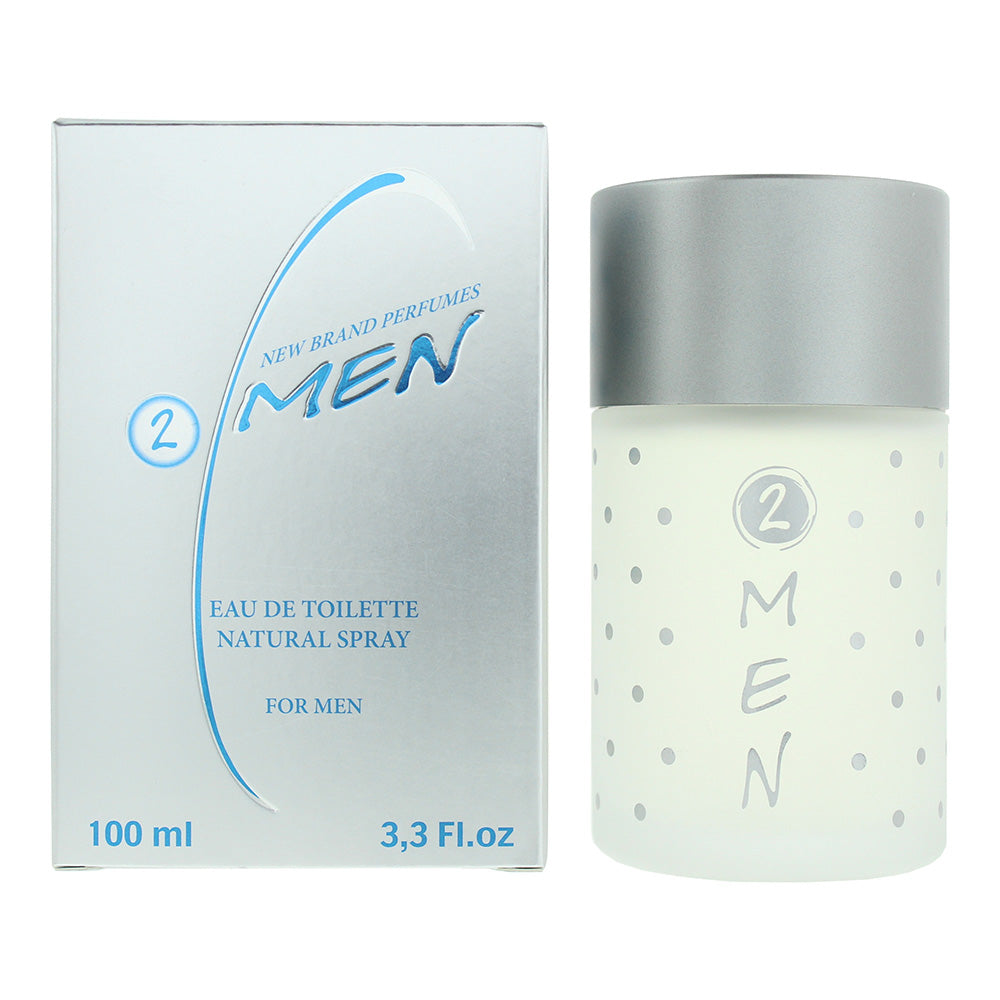 New Brand 2 Men Eau de Toilette 100ml Spray - Glow Empire