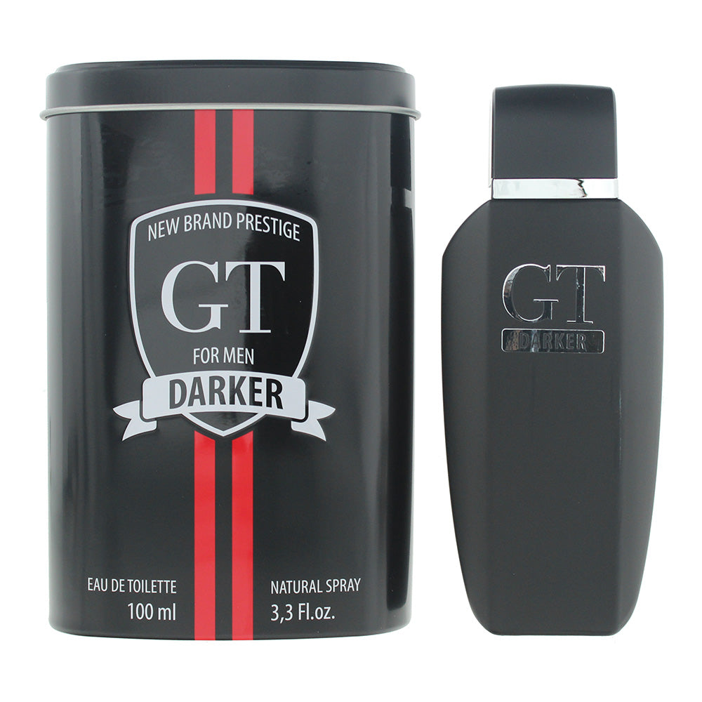 New Brand GT Darker For Men Eau de Toilette 100ml Spray - Glow Empire