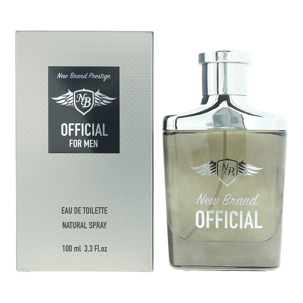 New Brand Prestige Official For Men Eau de Toilette 100ml Spray - Glow Empire