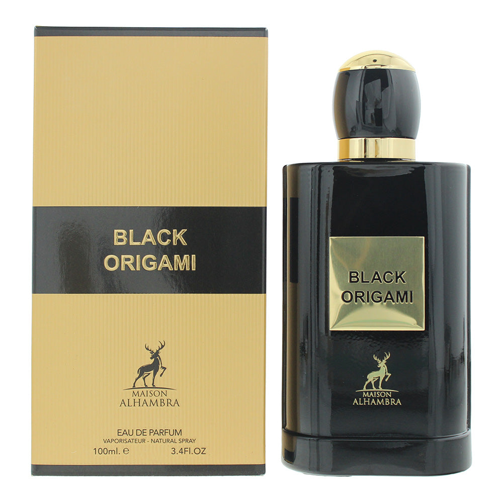 Maison Alhambra Black Origami Eau de Parfum 100ml Spray - Glow Empire
