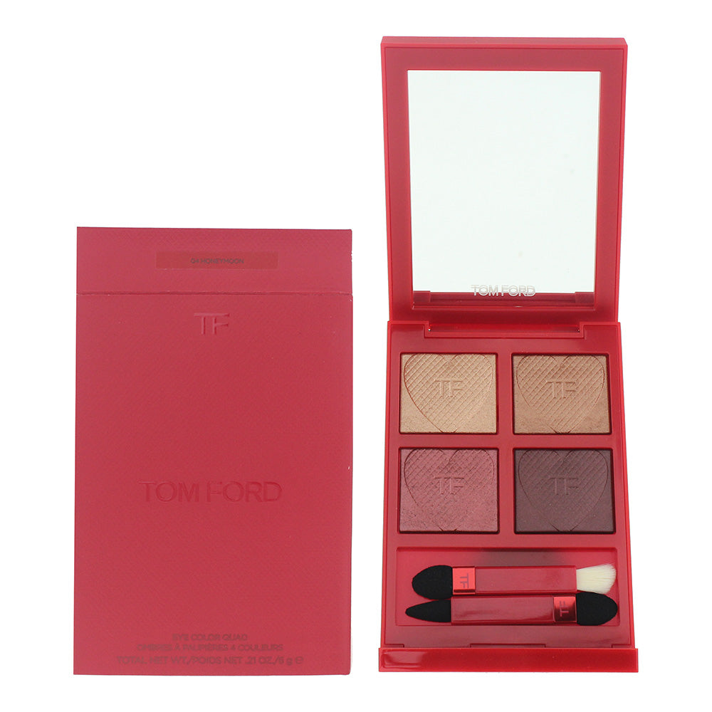 Tom Ford Eye Colour Quad Eyeshadow Palette 6g - 04 Honeymoon - Glow Empire